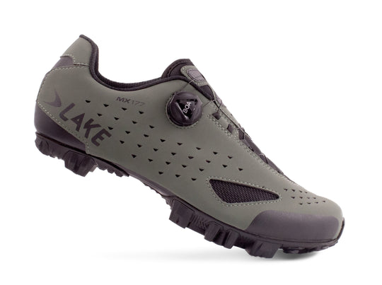 LAKE MX177 Offroad Shoe - Black - Shova Cycles